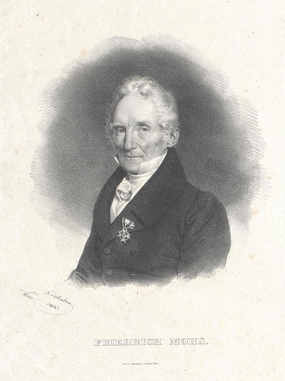 Porträt von Friedrich Mohs von Josef Nikolaus Kriehuber